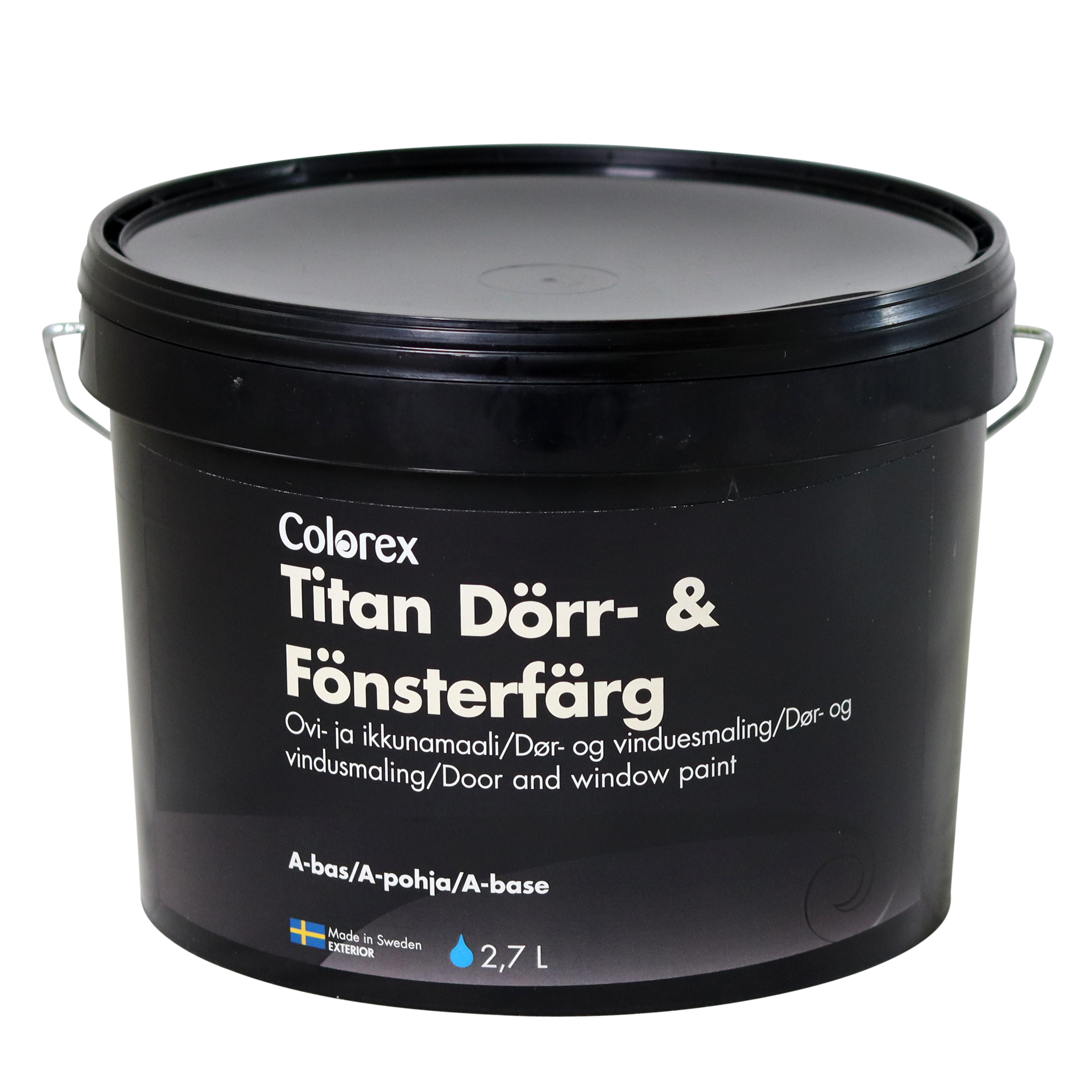 Colorex Titan Dörr och Fönsterfärg Bas-A 2,7 L