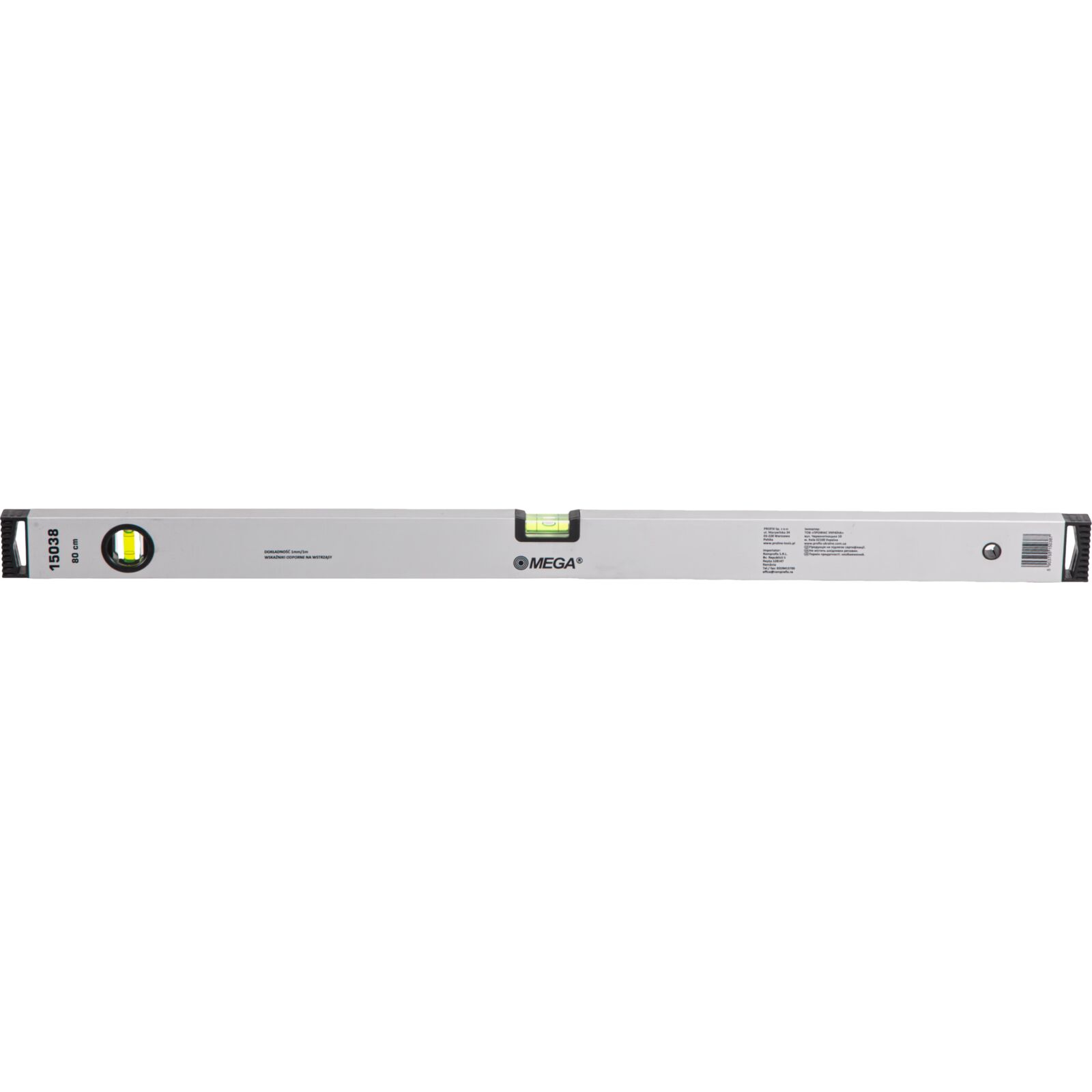 Vattenpass 80 cm 1.0 mm/m MEGA - 2