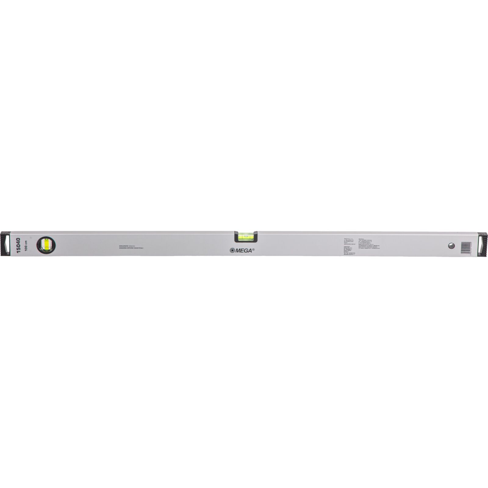 Vattenpass 100 cm 1.0 mm/m MEGA - 2