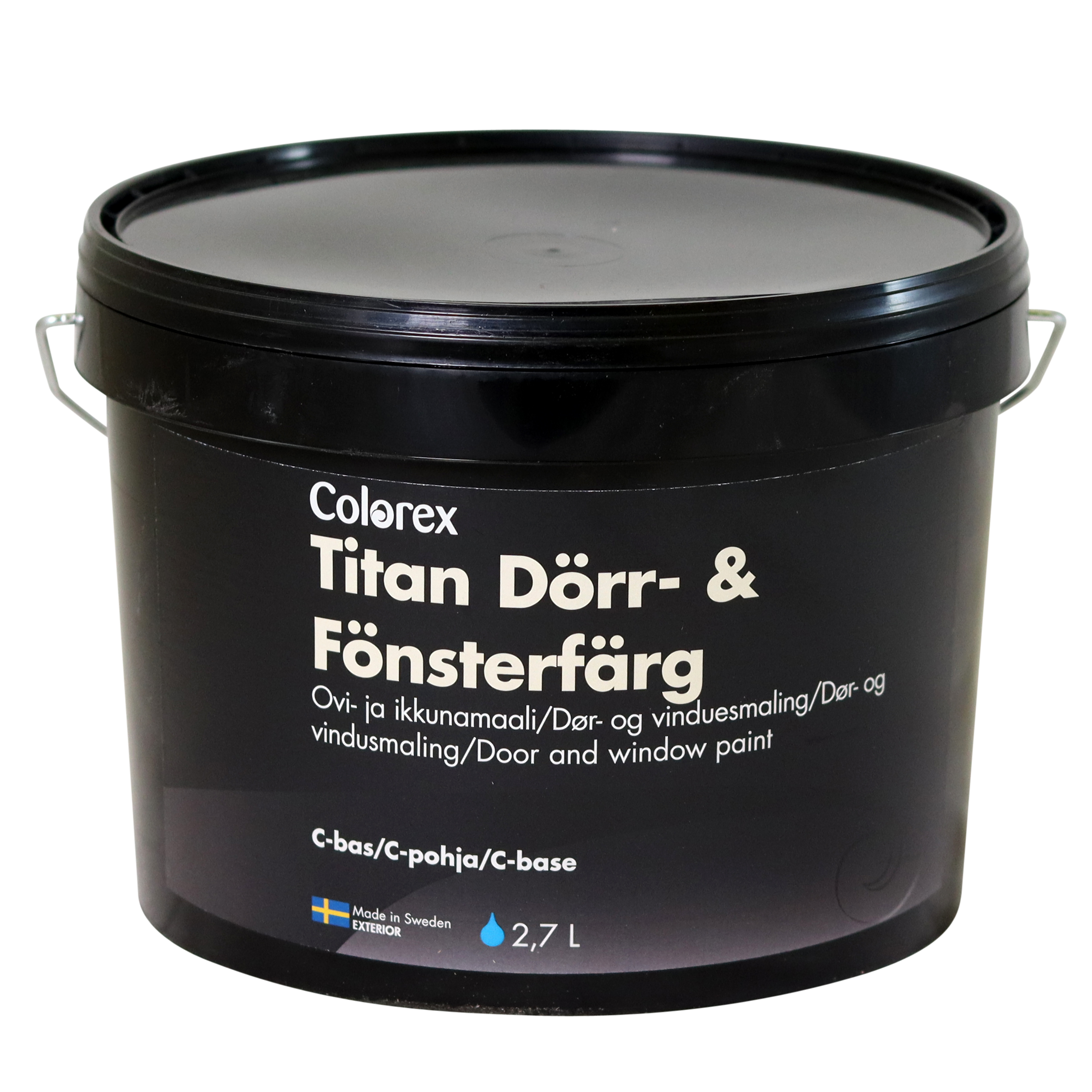 Colorex Titan Dörr och Fönsterfärg Bas-C 2,7 L