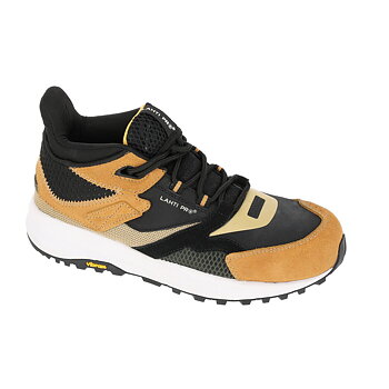 LahtiPro Säkerhetsskor, Komposit Tåhätta, Halkskydd & Värmebeständiga, Mocka / Nubuck / Mesh, S1 FO HRO SR, CE, LAHTI (Skostorlek : 41)