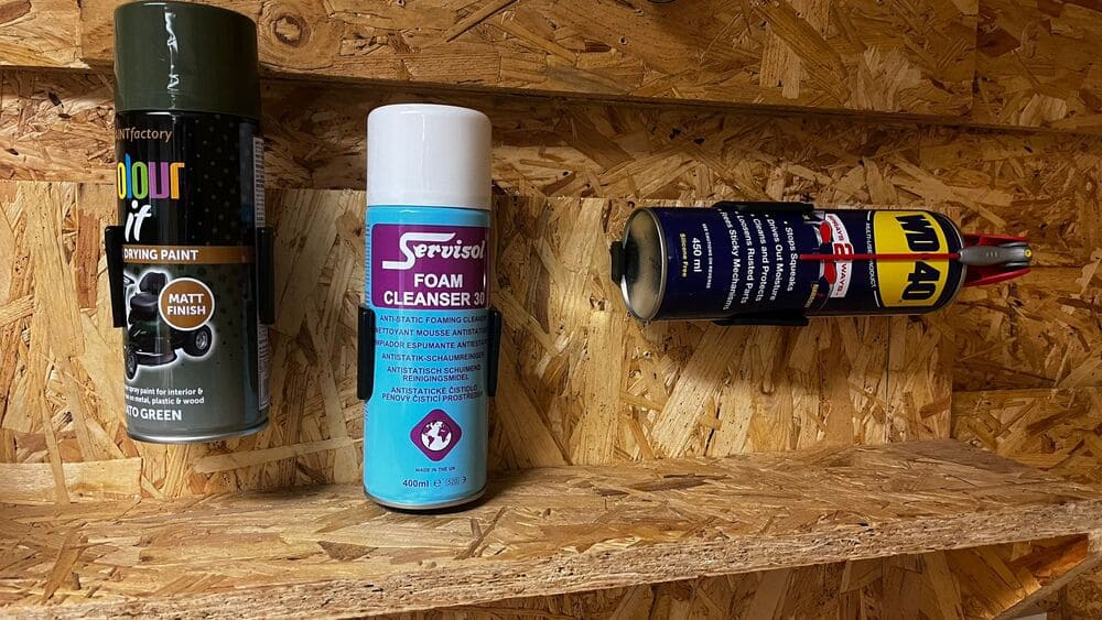 Stealth Mounts Hållare för aerosolburkar 2-Pack, STEALTHMOUNTS - 2