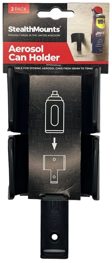 Stealth Mounts Hållare för aerosolburkar 2-Pack, STEALTHMOUNTS - 7