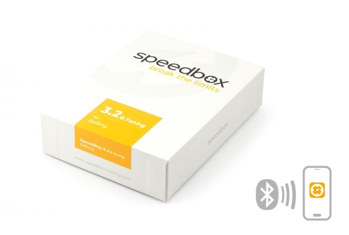 SpeedBox 3.2 B.Tuning för Elcyklar med Bafangmotor (M200, M410, M500, M510), obegränsad maxhastighet