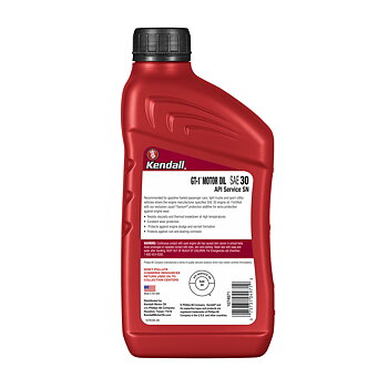 Kendall GT-1 HP Liqiud Titanium SAE 30 1Qt 0,946 L