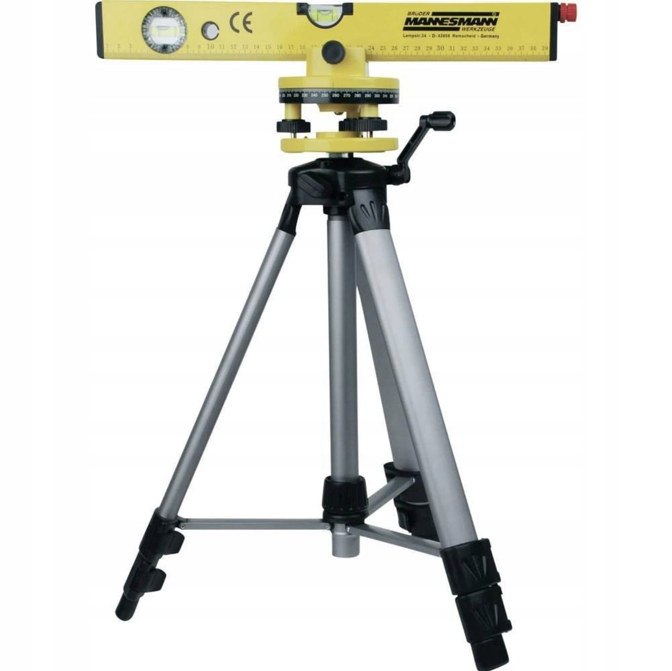 Övriga4 Laserpass 30m, 40 cm, aluminium stativ, väska, Brueder Mannesmann