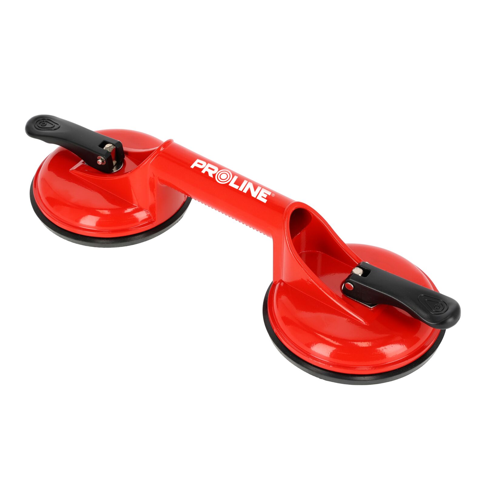 PROLINE TOOLS Sugkopp Handtag, Alu, 2 x 118 mm, Max 80 kg, Proline