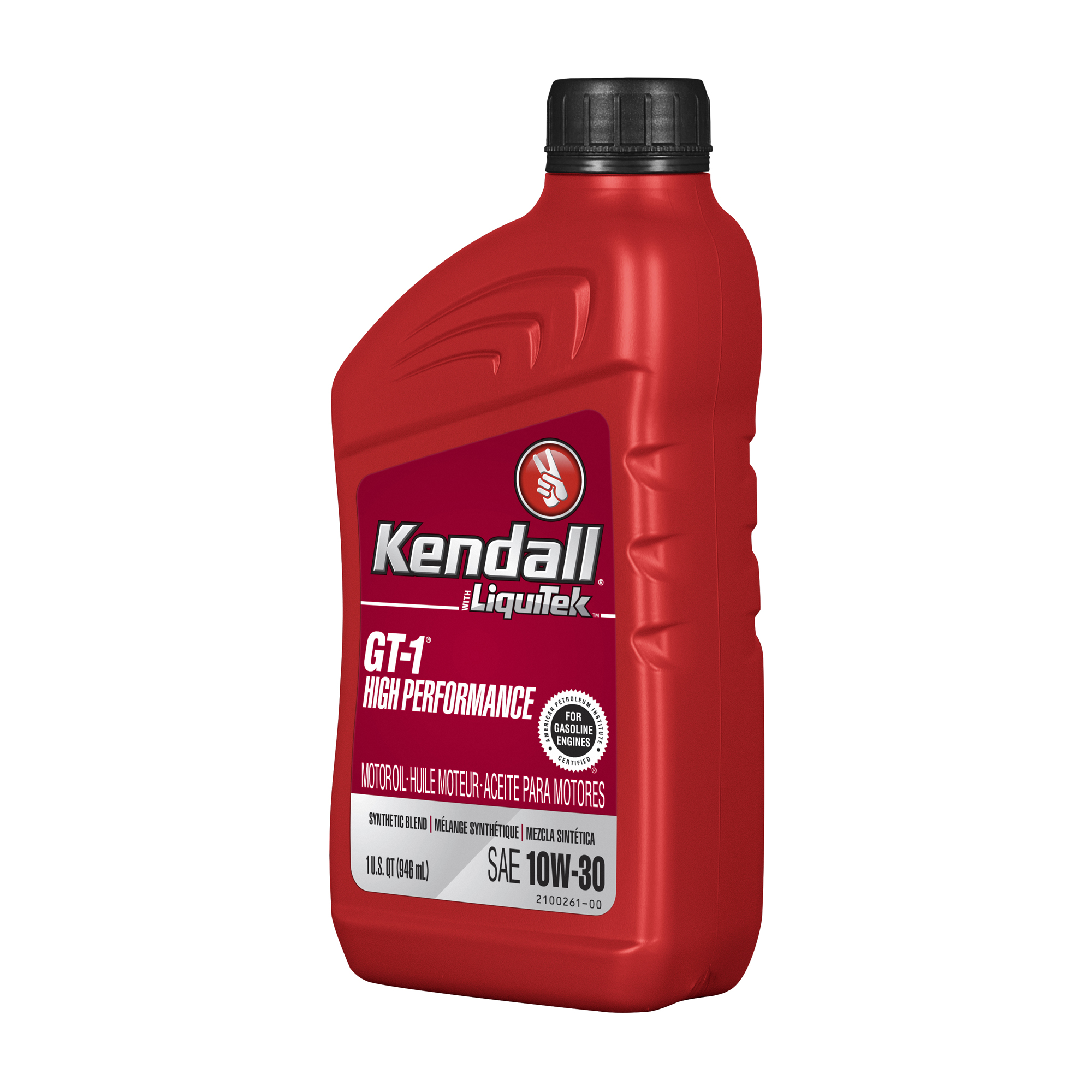 Kendall GT-1 HP Synt.Blend 10W-30 1Qt 0,946 L - 3