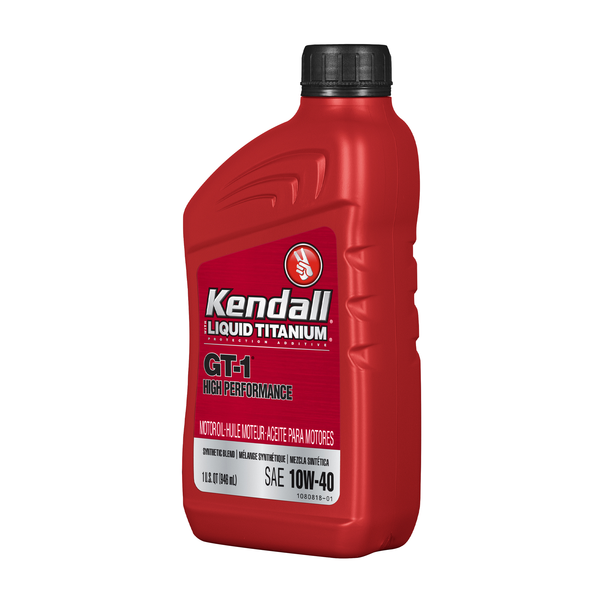 Kendall GT-1 HP Synt.Blend 10W-40 1Qt 0,946 L - 3