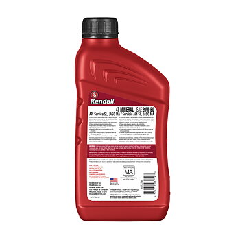 Kendall Motorcycle 4-T Mineral MA 20W-50 1 L