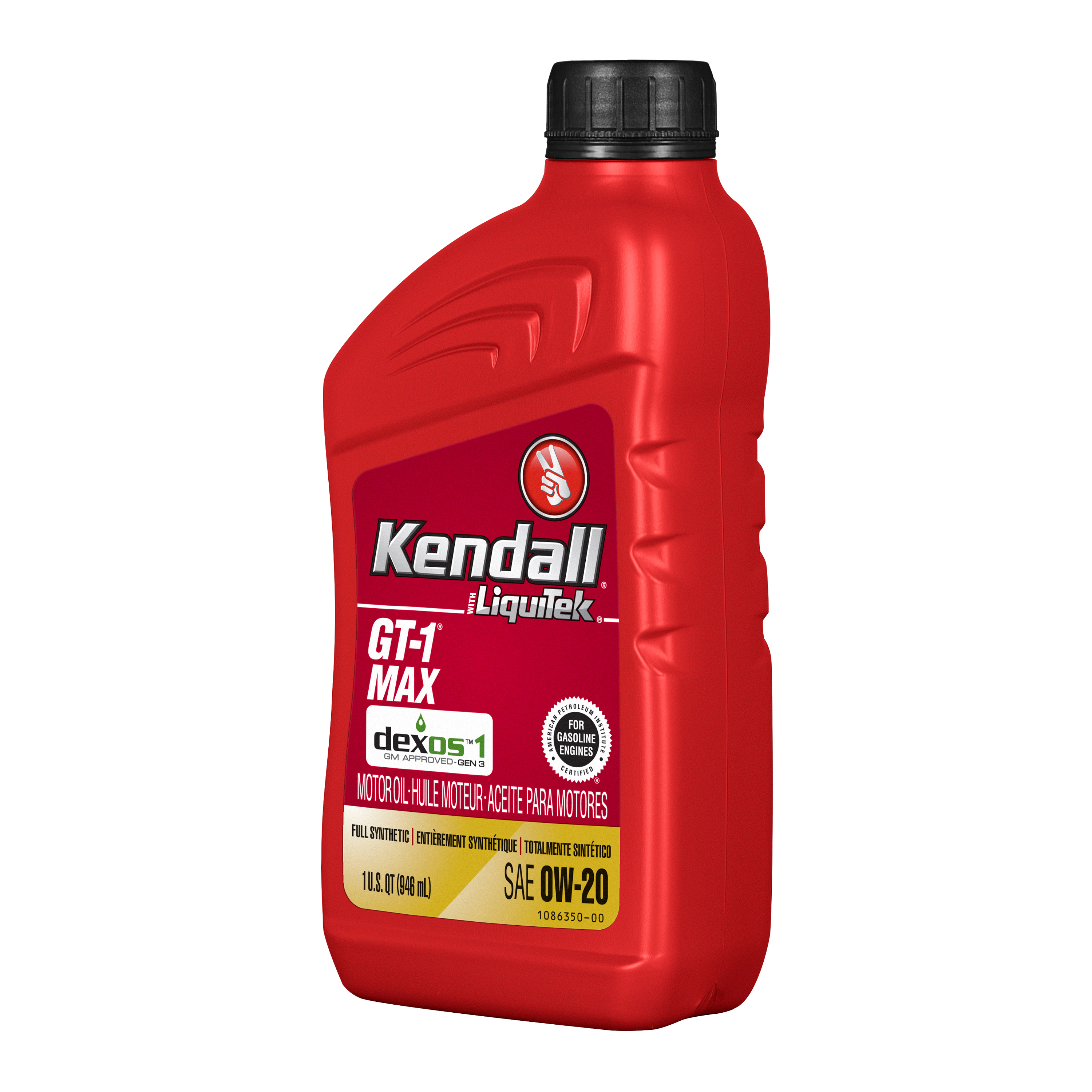 Kendall GT-1 MAX Gen3 FS 0W-20 1Qt 0,946 L - 2