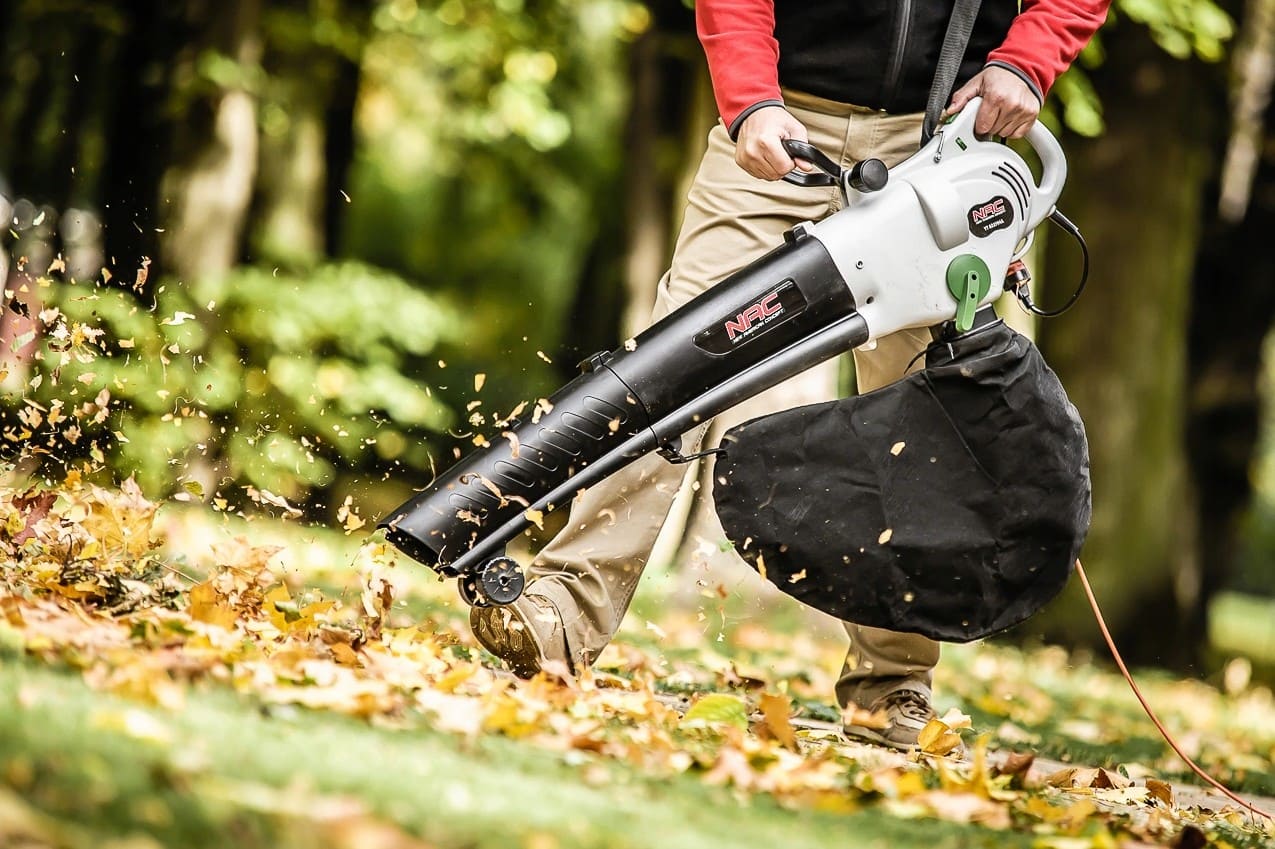 Lövblås eldriven, lövsug - 240V 3000W lövuppsamlare, 14 m3/min, 45L, 10:1, 8000-14000 RPM, NAC - 4