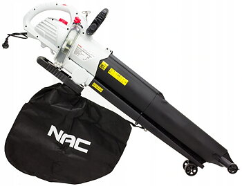 Lövblås eldriven, lövsug - 240V 3000W lövuppsamlare, 14 m3/min, 45L, 10:1, 8000-14000 RPM, NAC