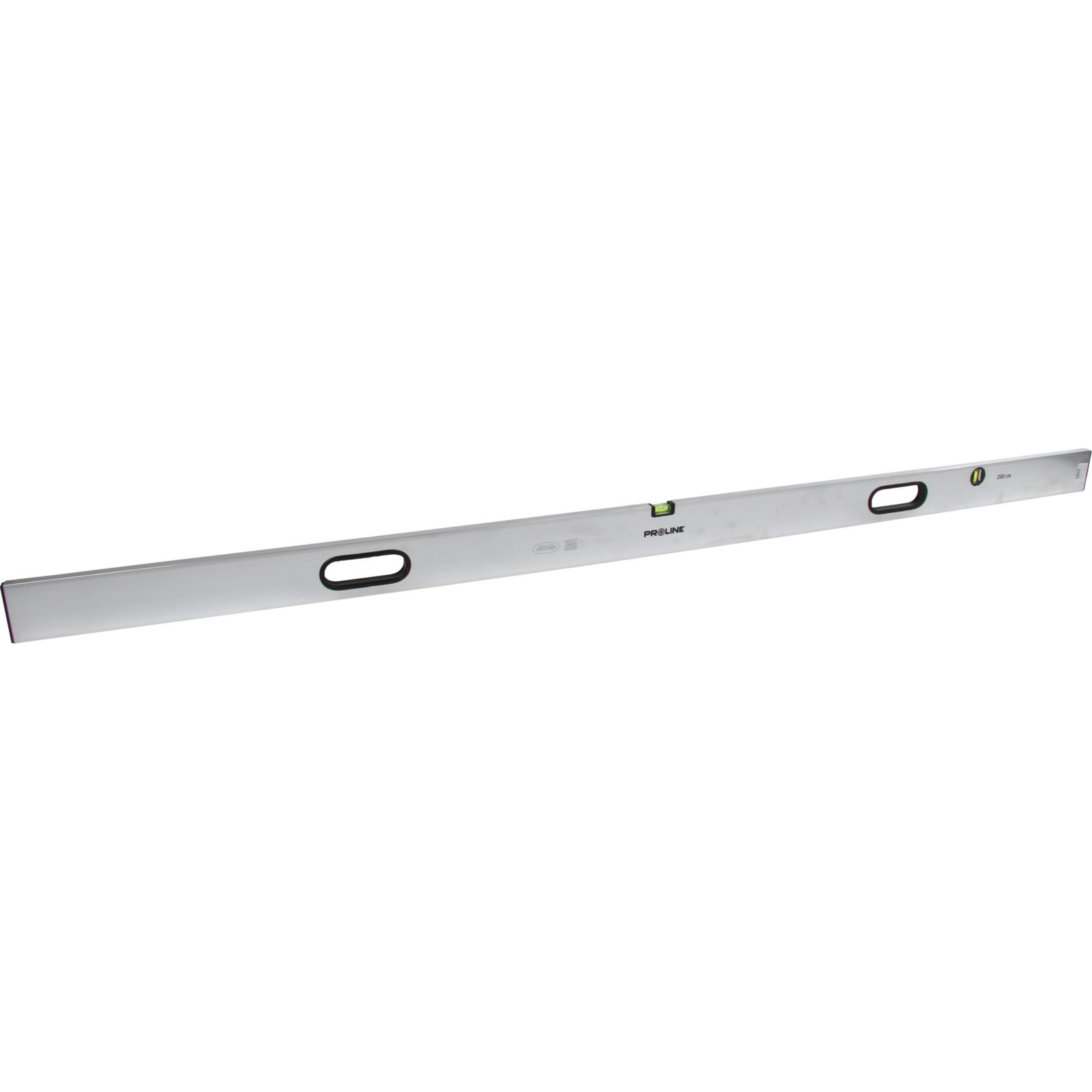 Straight Edge - 2, 5 m , 2 Vials, 2 Handle