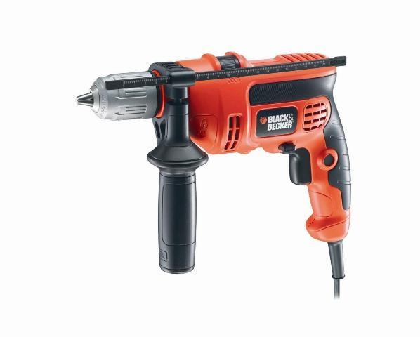 Slagborrmaskin KR554CRES 0-2800 RPM, 550W TwistLock, Black&Decker