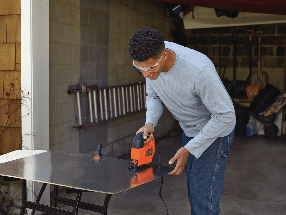 Black&Decker Elektriskt sticksåg, variabel hastighet, 520W, sågdjup 70 mm, Black+Decker - 5