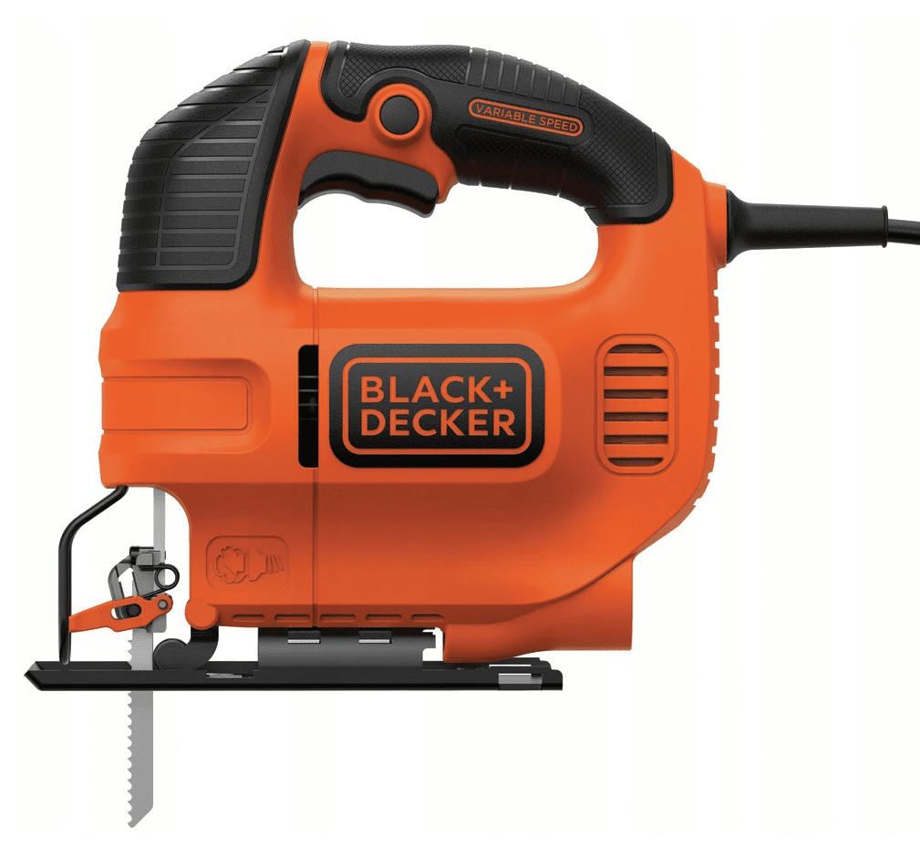 Black&Decker Elektriskt sticksåg, variabel hastighet, 520W, sågdjup 70 mm, Black+Decker - 2