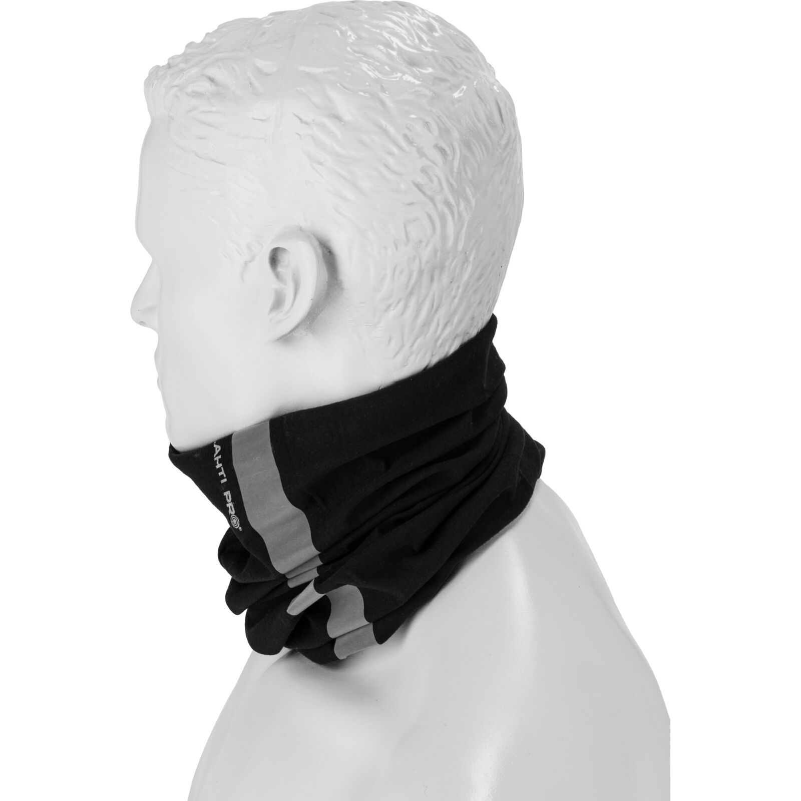 LahtiPro Universal huvudduk / ansiktsmask med reflex, svart - 6