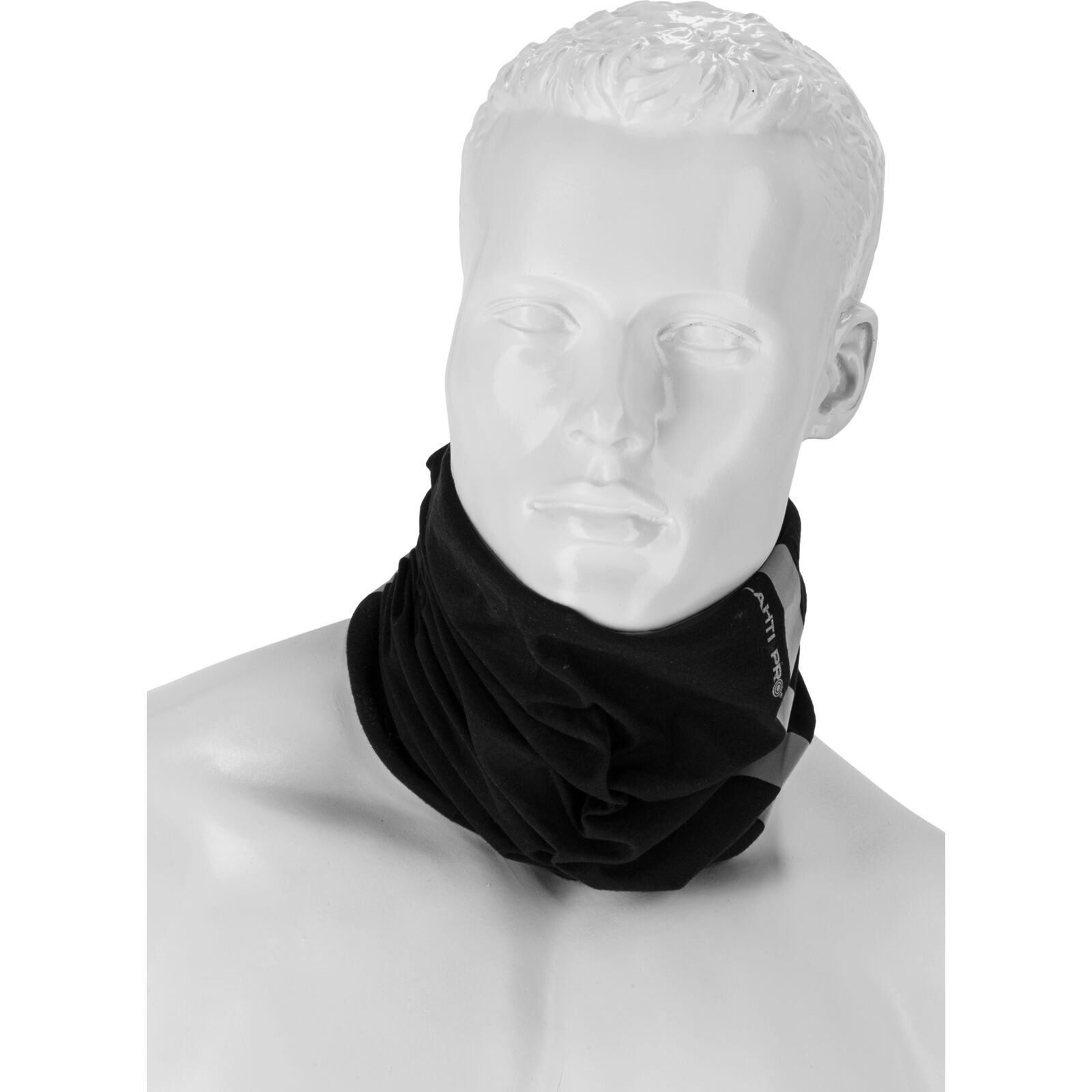 LahtiPro Universal huvudduk / ansiktsmask med reflex, svart - 5
