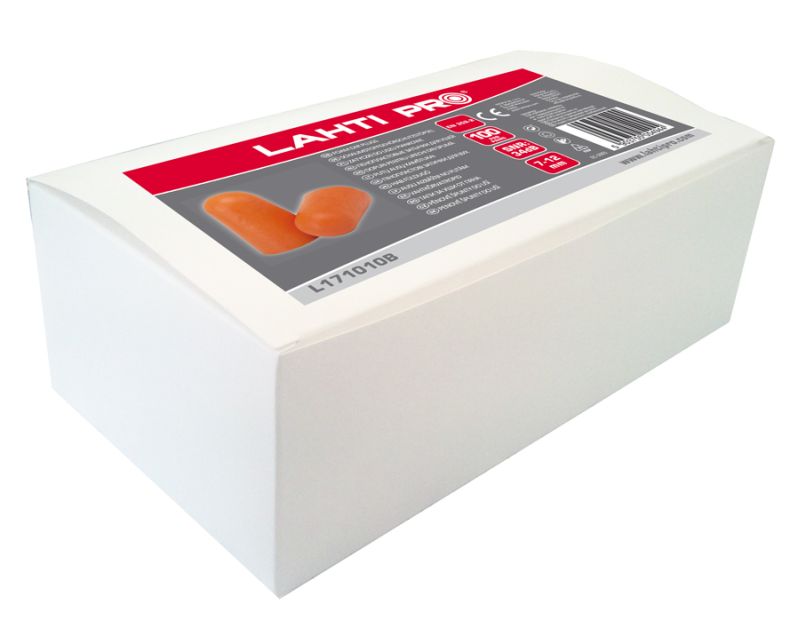 LahtiPro Öronproppar skumplast, 100 par box, CE