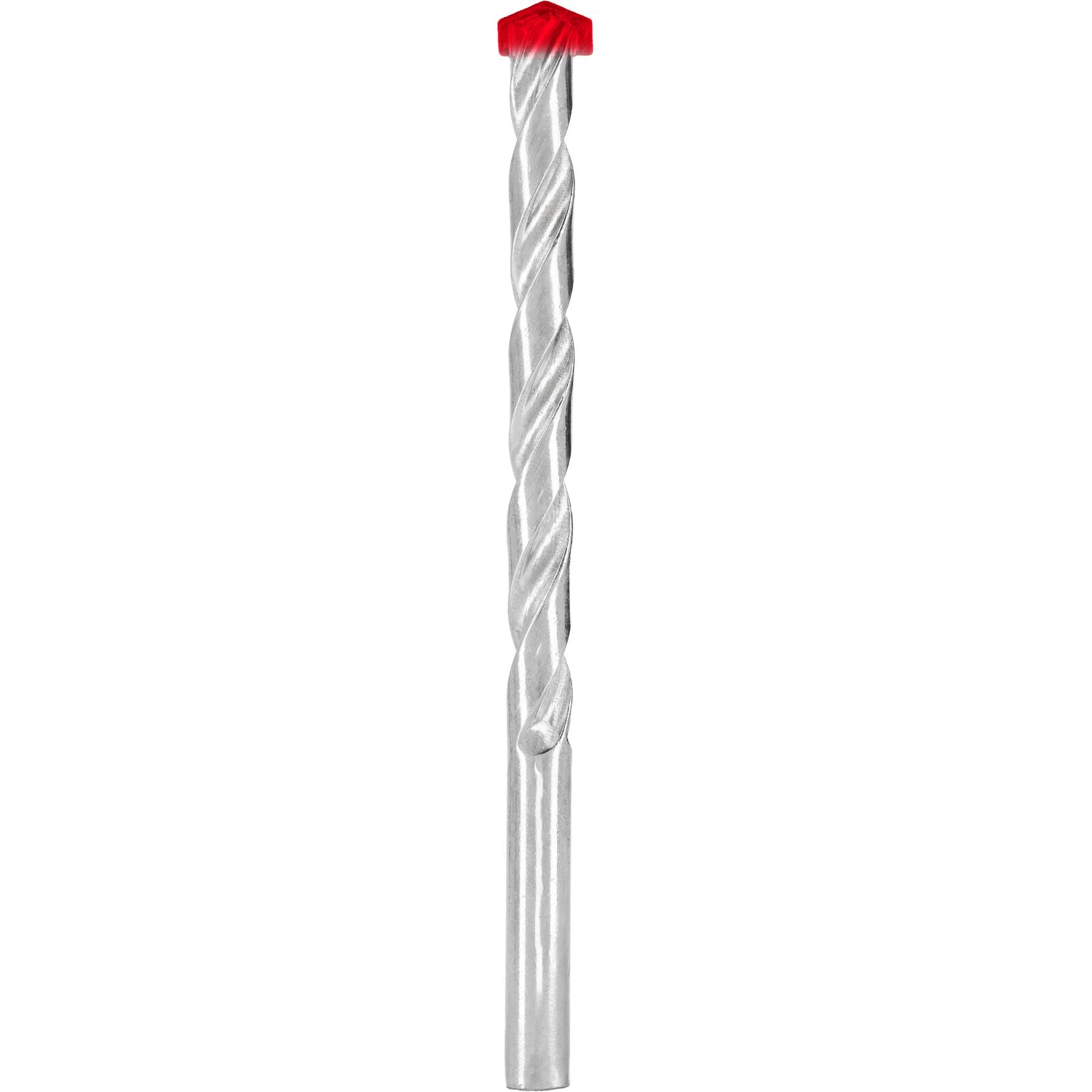 5st Betongborr, sats, 4 x 75 mm; 5 x 75 mm; 6 x 100 mm; 8 x 120 mm; 10 x 120 mm. Betongborr CHROME PLATED WITH CARDIBLE TIPS PAINTED IN RED.T. HEAD gul, WALLET blå . - 2