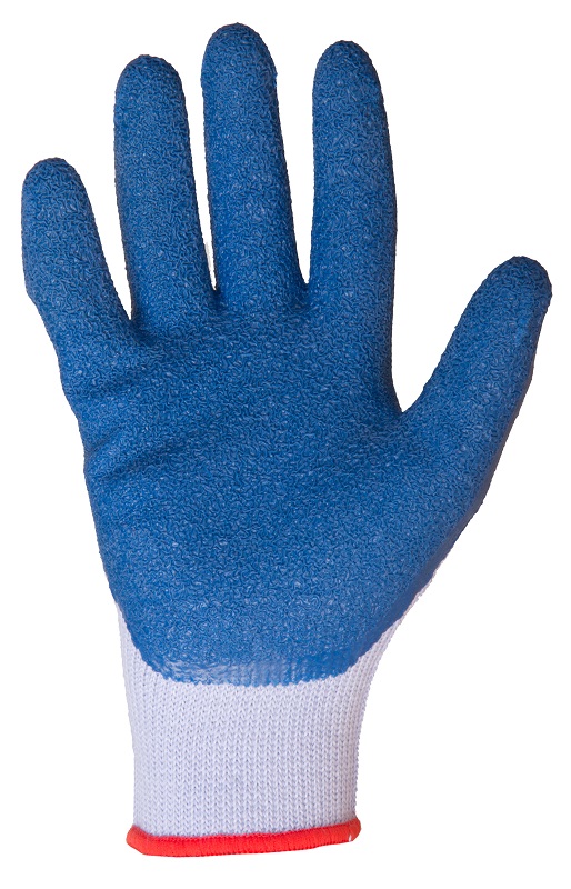LahtiPro Gloves Latex Blue-Purple L210210P, 12 Pairs, 10 , CE, LAHTI