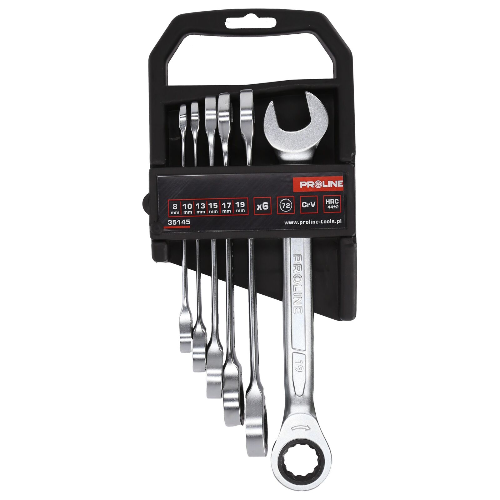 PROLINE TOOLS U-Ringnycklar med Spärr, Proline