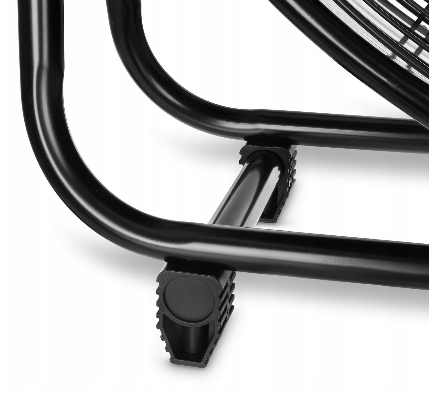 Kraftfull industrifläkt 61 cm (24) 220W, golvmodell med hjul, svart pulverlackad, 1300rpm, 12000 m3/h, Bestfan - 3