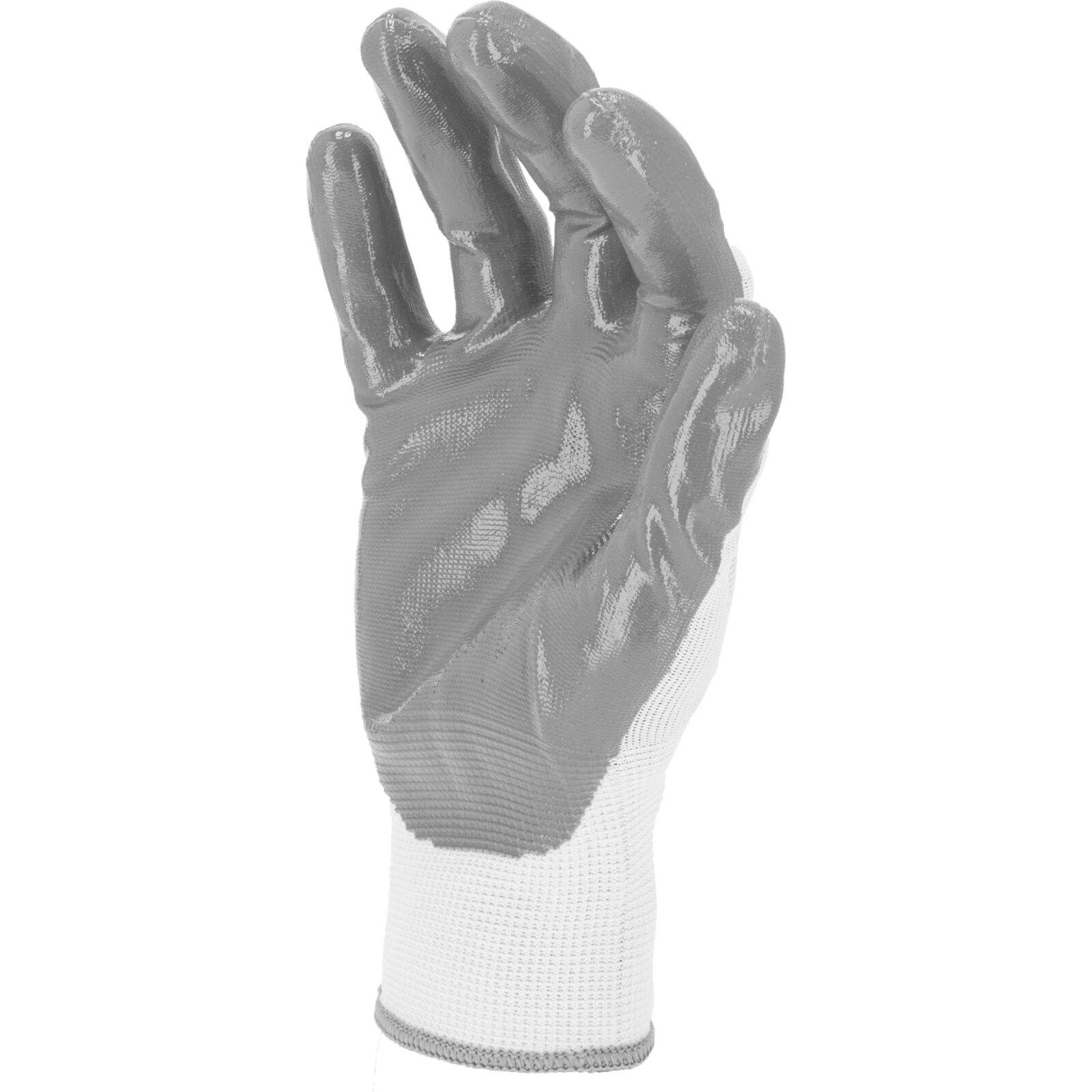 LahtiPro Gloves Nitrile Grey-White L220311P, 12 Pairs, 11 , CE, LAHTI - 5