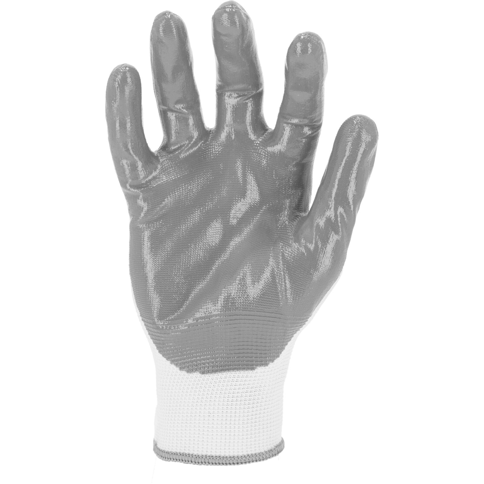LahtiPro Gloves Nitrile Grey-White L220311P, 12 Pairs, 11 , CE, LAHTI - 4