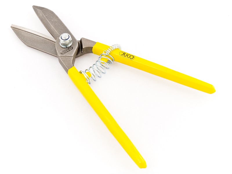 JUCO Plåtsax 260 mm rak PVC handtag