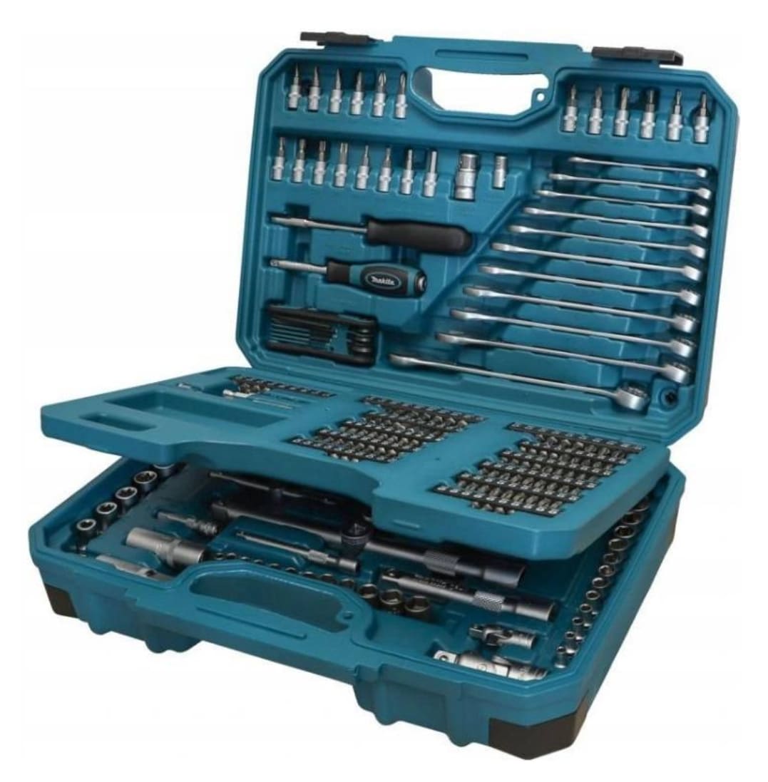 Handverktygssats, verktygsväska med 221 verktryg, MAKITA E-10883 - 3