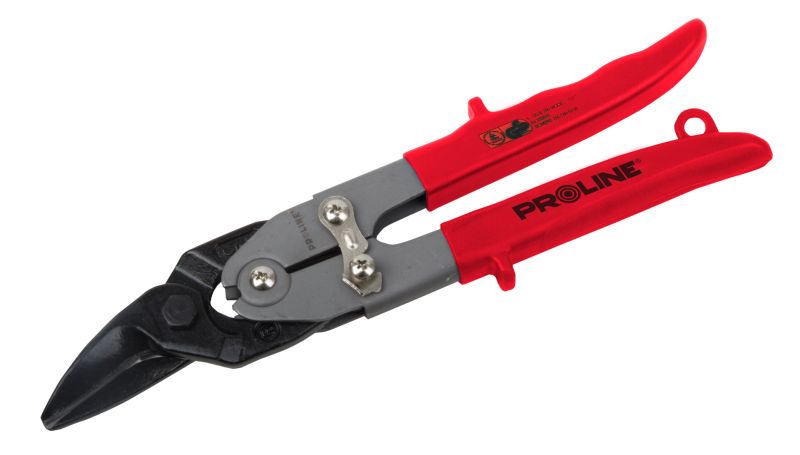 PROLINE TOOLS Plåtsax med utväxling, vänster max. 1.5 mm, 25 cm (aviation snips), Proline