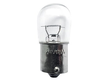 Glödlampa, 24 V 18 W