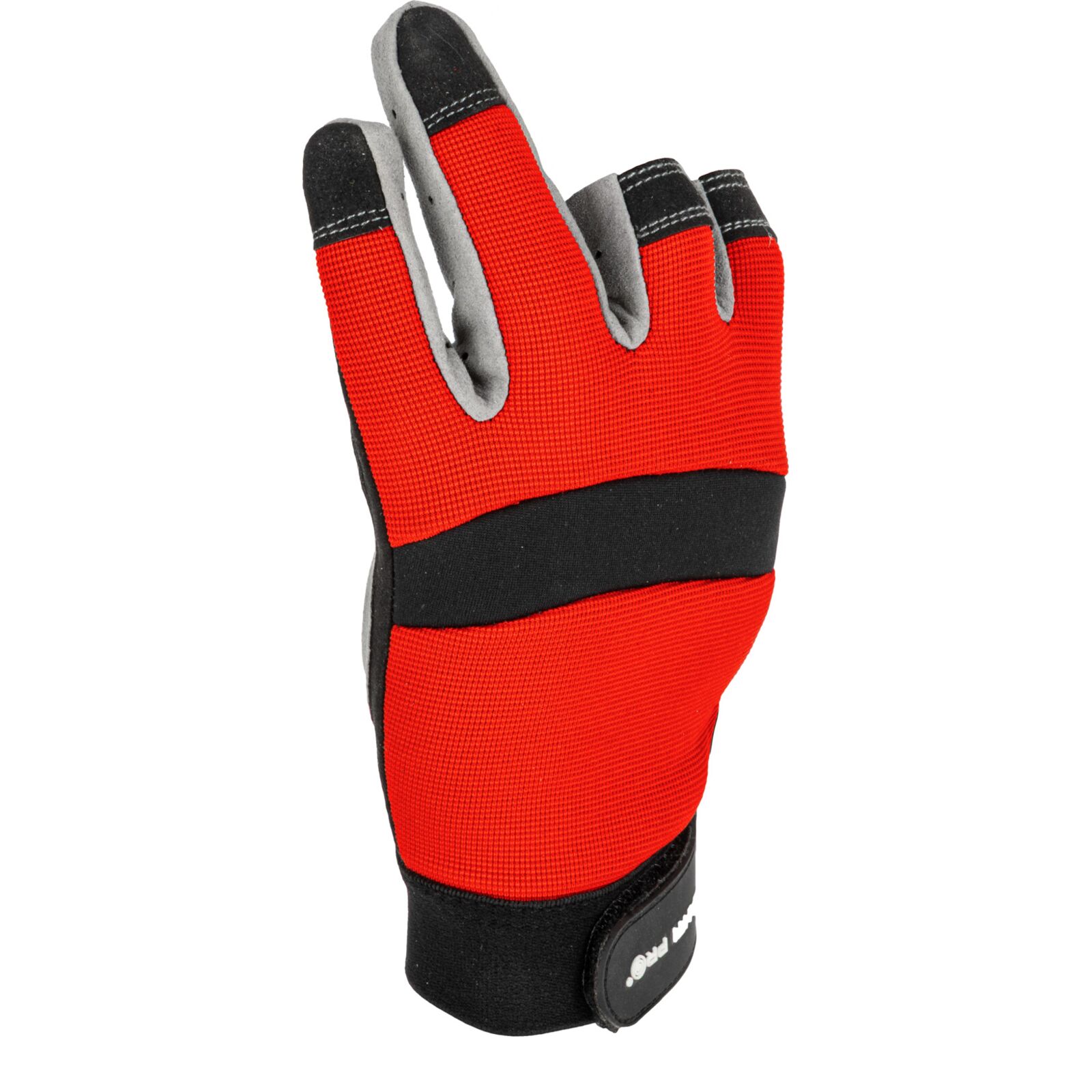 Handskar, st. 8-11, utan 3 fingrar, mikrofiber, spandex, CE, EN 420, LahtiPro L2812 (Handskestorlek : 9 [L] Handlängd 19,2cm Omkrets 22,9cm) - 6