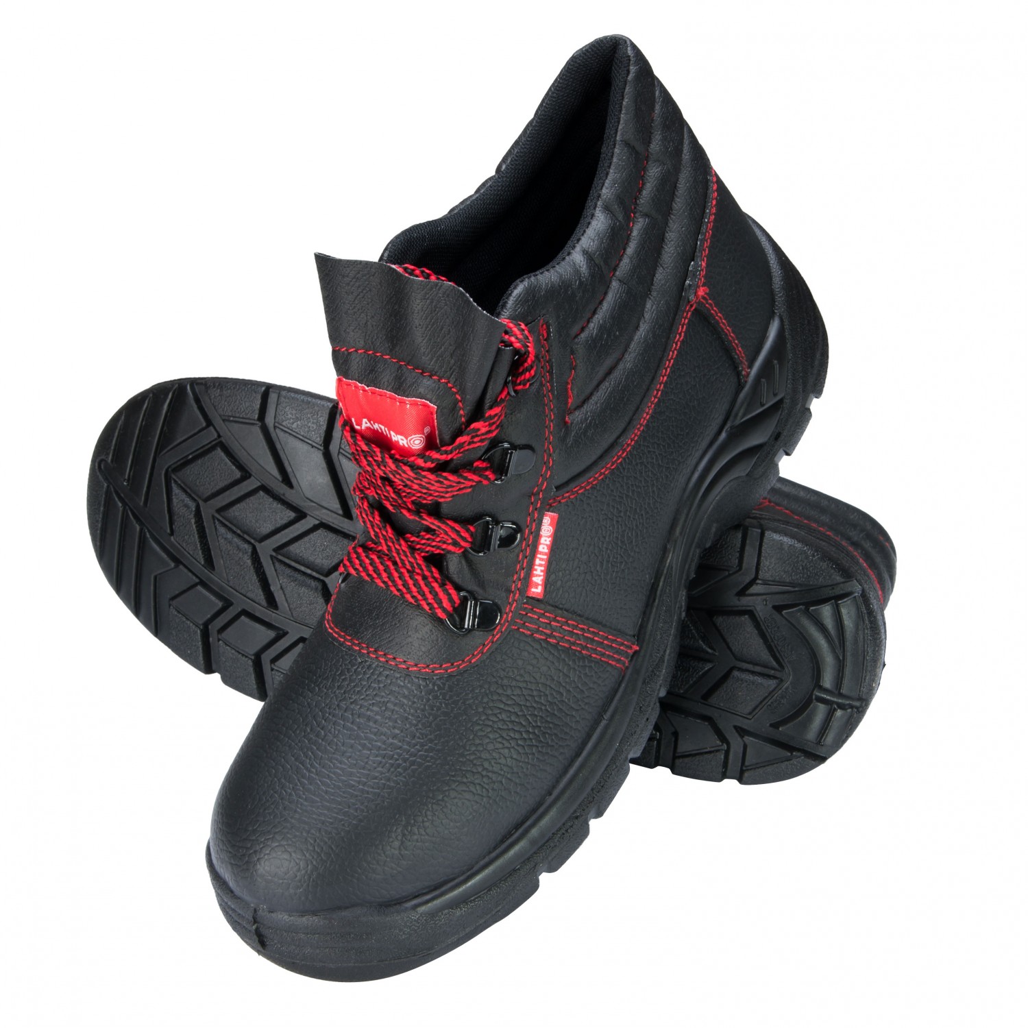 LahtiPro Ankle Shoes, No Toe Cap, Leather, Black, O1 Src, 39 , CE, LAHTI (Skostorlek : 42) - 2