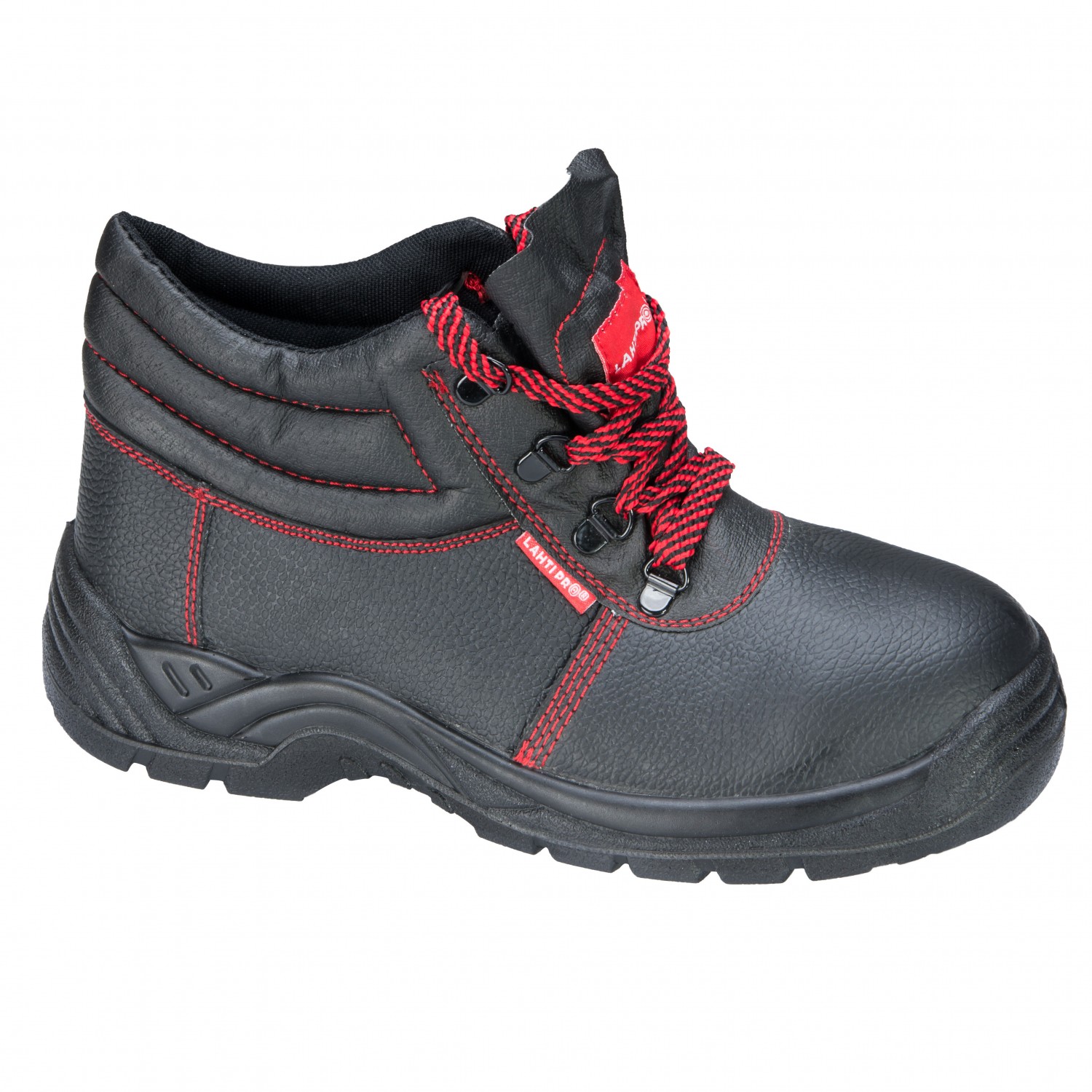 LahtiPro Ankle Shoes, No Toe Cap, Leather, Black, O1 Src, 39 , CE, LAHTI (Skostorlek : 46) - 5