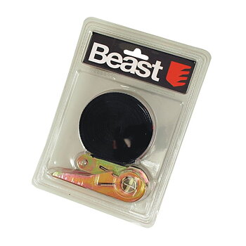 Beast Bagagerem med spännare, 5 m x 25 mm, 250 kg