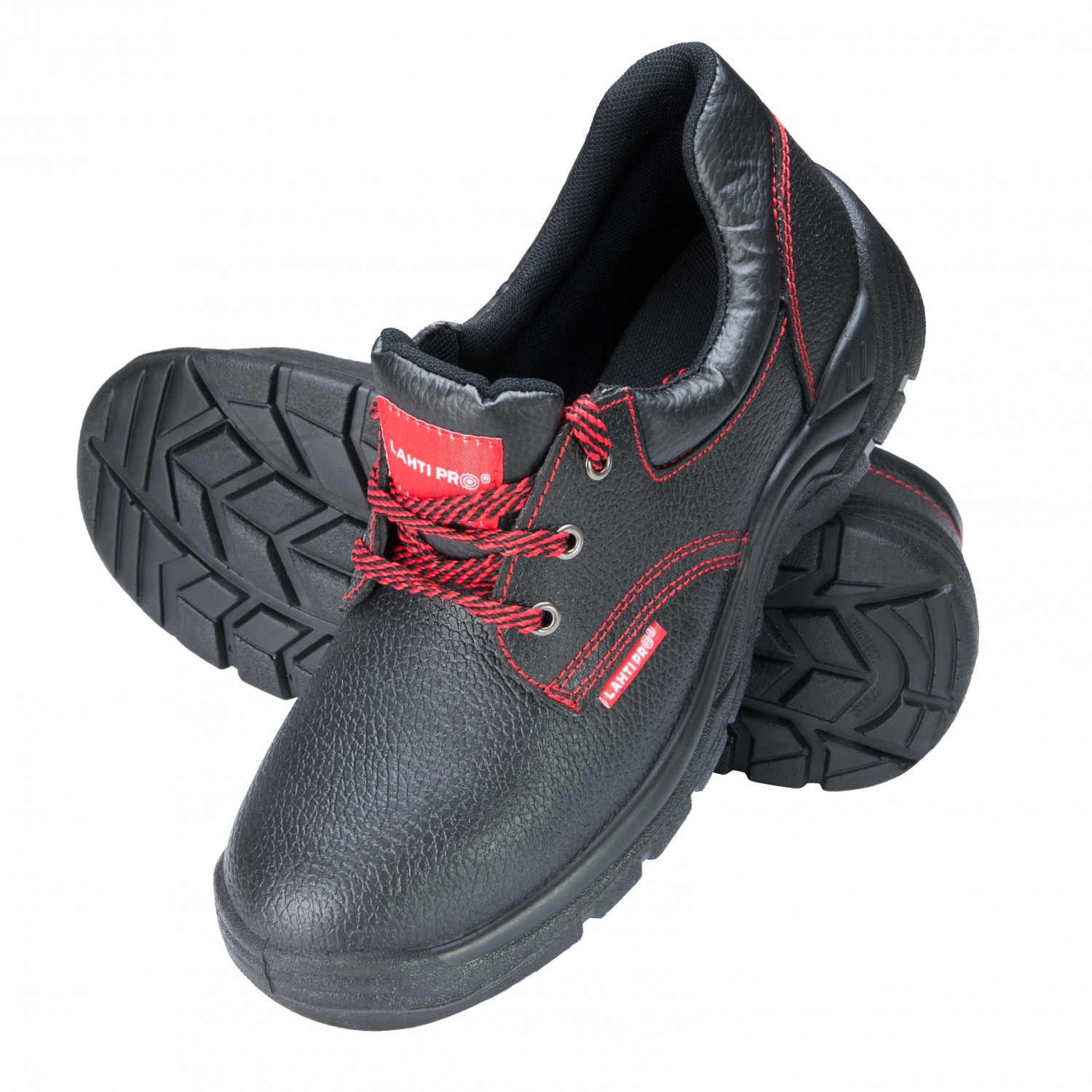 LahtiPro Shoes, No Toe Cap, Leather, Black, O1 Src , 39 , CE, LAHTI (Skostorlek : 42) - 2