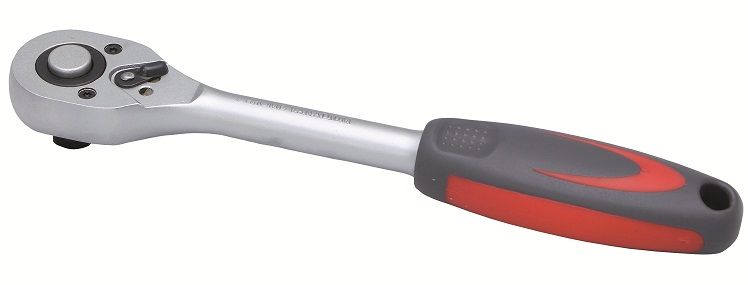 PROLINE TOOLS Spärrskaft 3/8200 mm, Höger-Vänster-Omkopplare, 2 Komponentshandtag, Proline