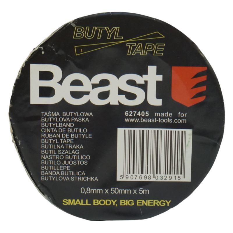 Beast Butylreparationstejp 10 m, 50 mm bred