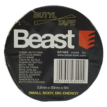 Beast Butylreparationstejp 10 m, 50 mm bred
