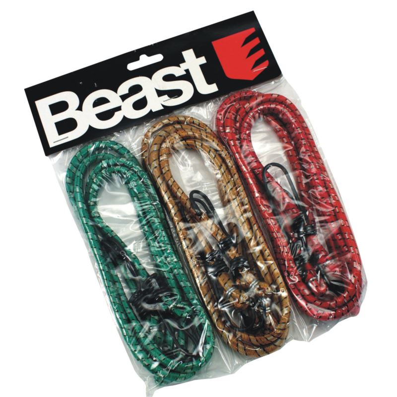 Beast Bagageremmar med spänne, 6 x 80 cm
