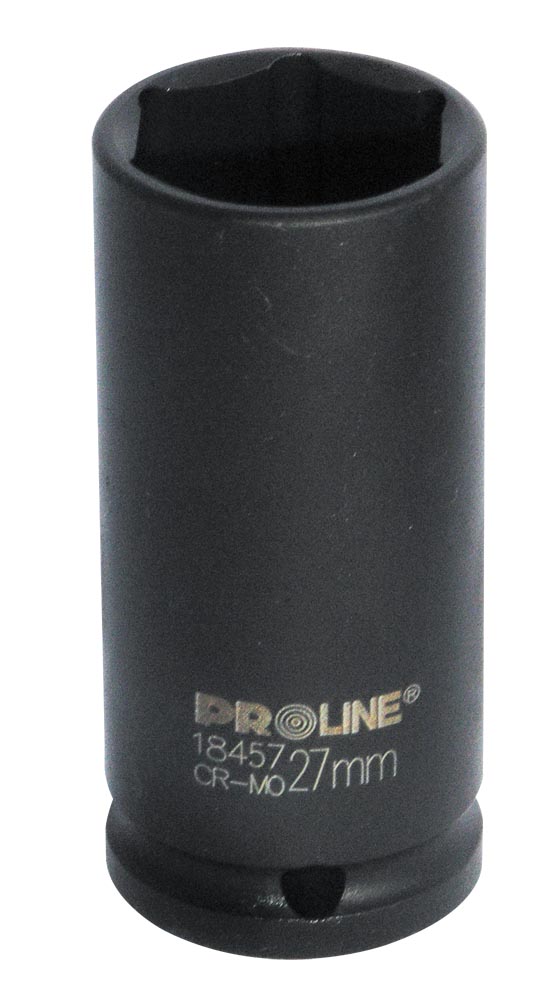 PROLINE TOOLS Krafthylsa lång 1/210-32 mm, 6-kant, Cr-Mo, Proline (Storlek (mm) : 11)