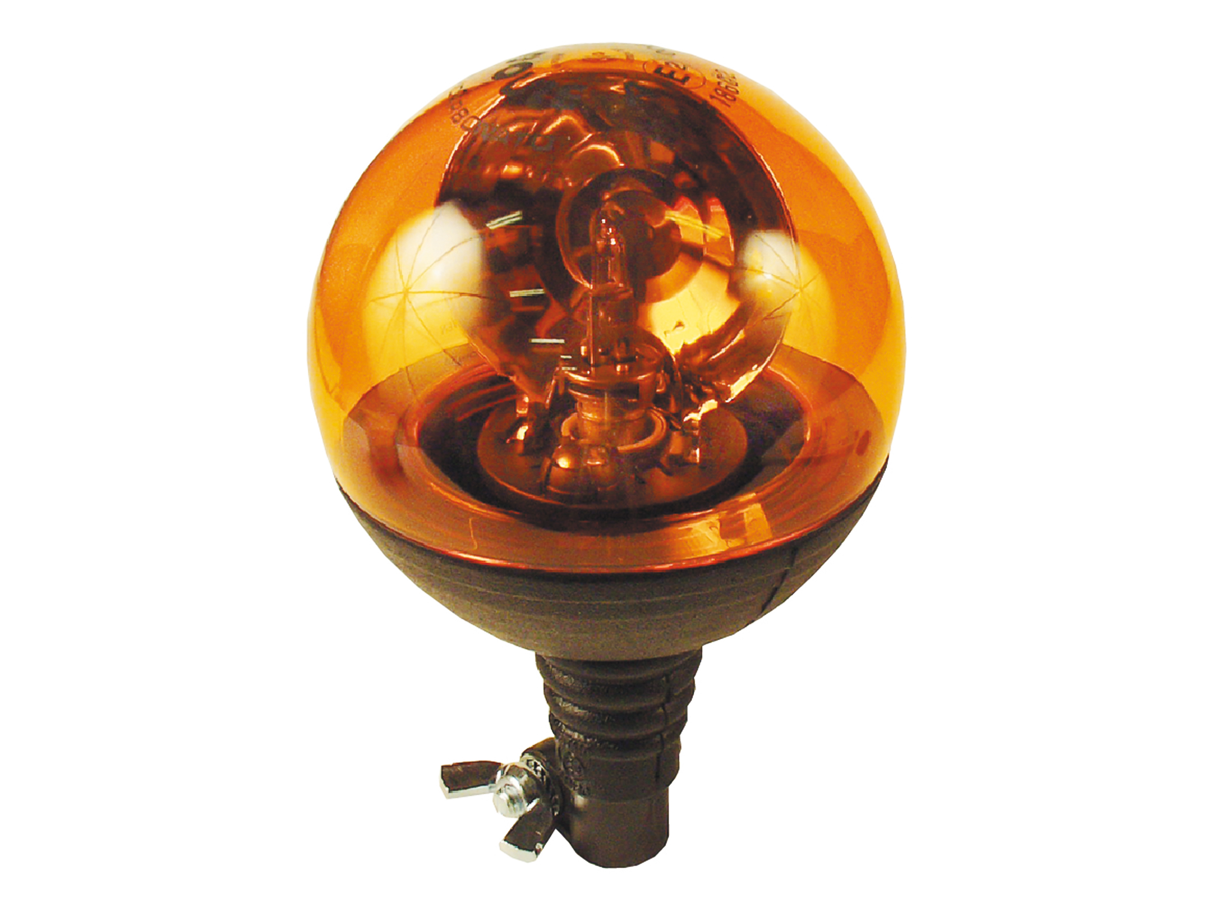 Rot varningsljus BOULE 24V