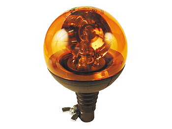 Rot varningsljus BOULE 24V