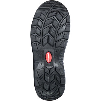 LahtiPro Sandals, No Toe Cap, Leather, Black, O1 Src, 40 , CE, LAHTI (Skostorlek : 43)