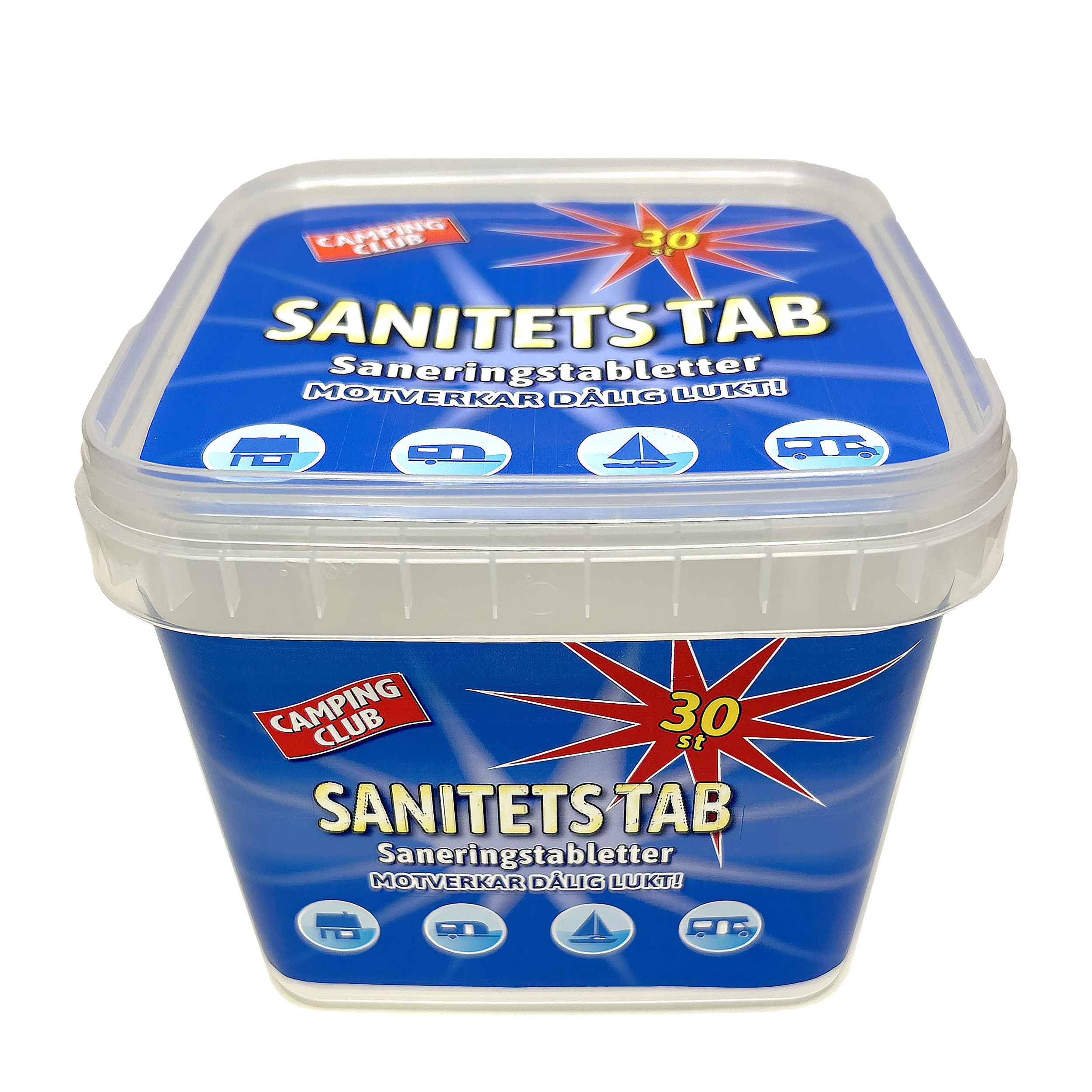 Camping Club Sanitets Tabs 30-pack 1 ST