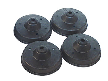 Magnetfotsats 4 st MBM f magnetfäste D=60