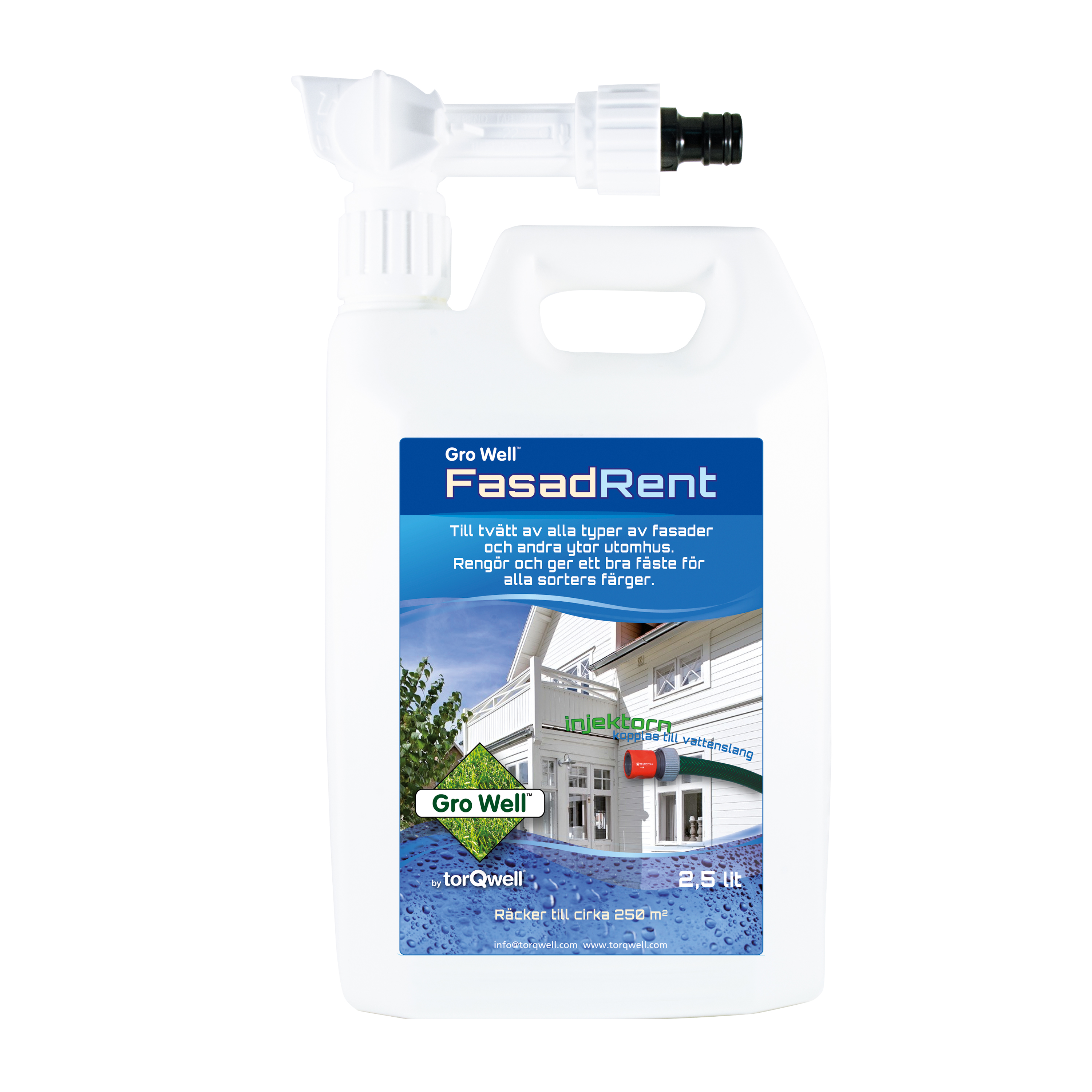 Growell Fasadrent m Injektor 2,5 L